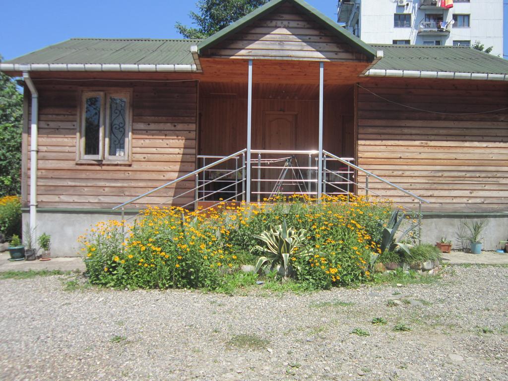 Wooden Cottage Makhinjauri Bagian luar foto