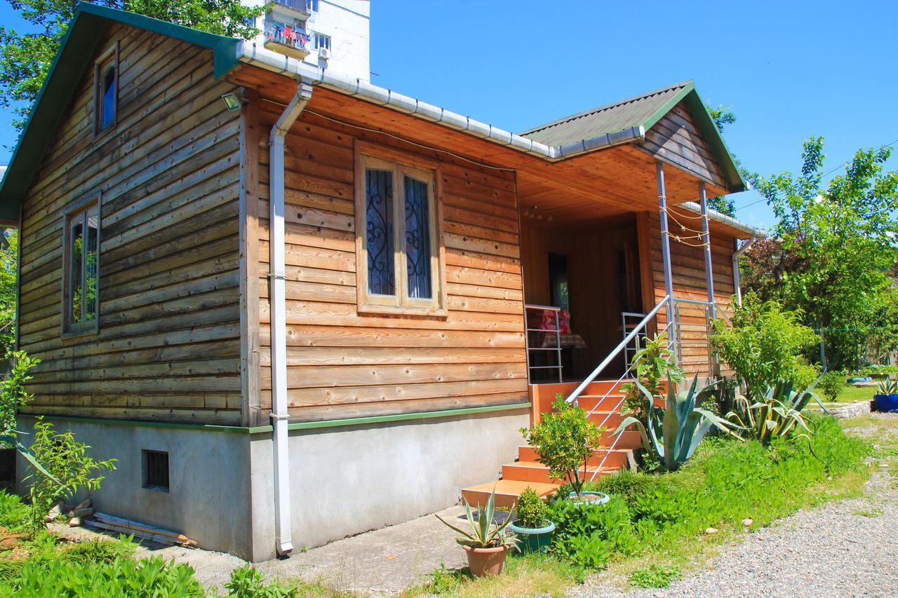 Wooden Cottage Makhinjauri Bagian luar foto